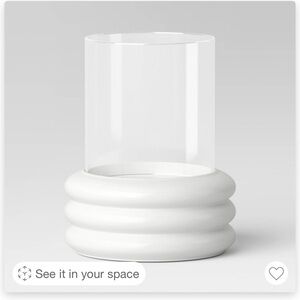 Ceramic/Glass Lantern Candle Holder from Target